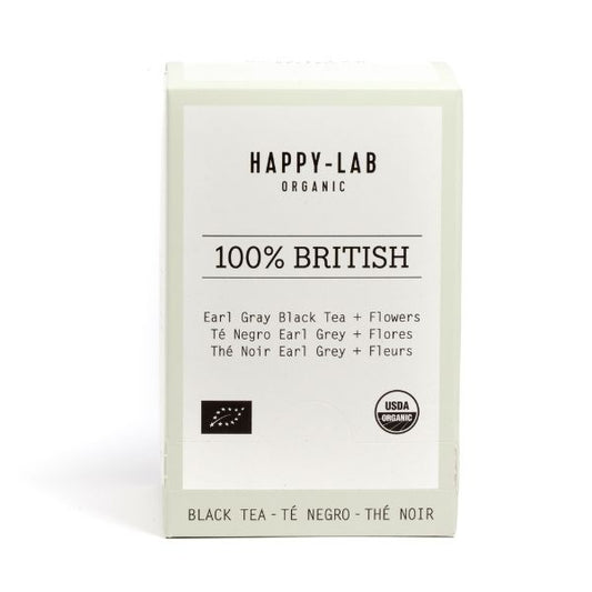 100% BRITISH – Dispensador 20 sobres - pirámides biodegradables