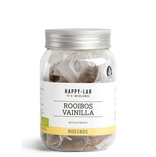 ROOIBOS & VAINILLA - Bote 14 pirámides biodegradables