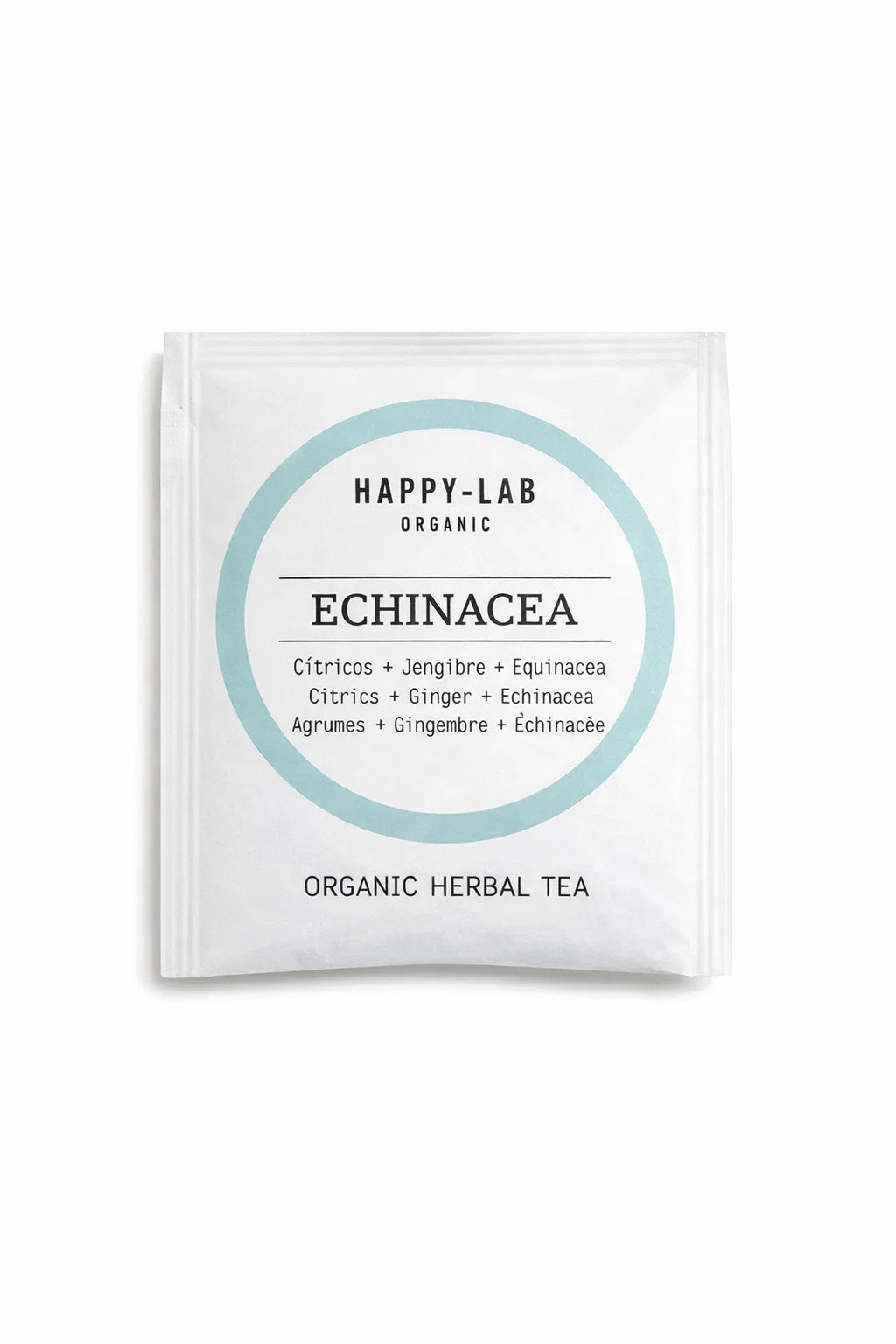 Happy-Lab – ECHINACEA – Caja 60 sobres - Pirámides biodegradables