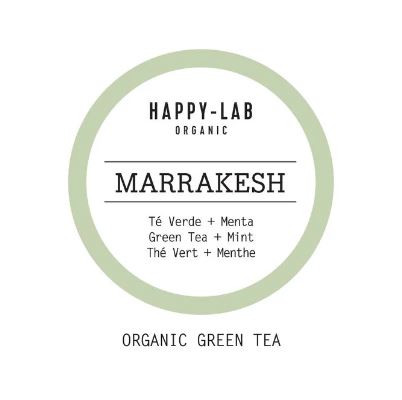 Happy-Lab – MARRAKESH – Caja 60 sobres - Pirámides biodegradables