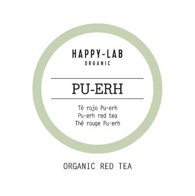 Happy-Lab – PU-ERH – Caja 60 sobres - Pirámides biodegradables