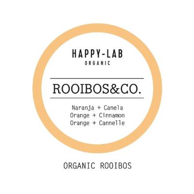 Happy-Lab – ROOIBOS & CO – Caja 60 sobres - Pirámides biodegradables