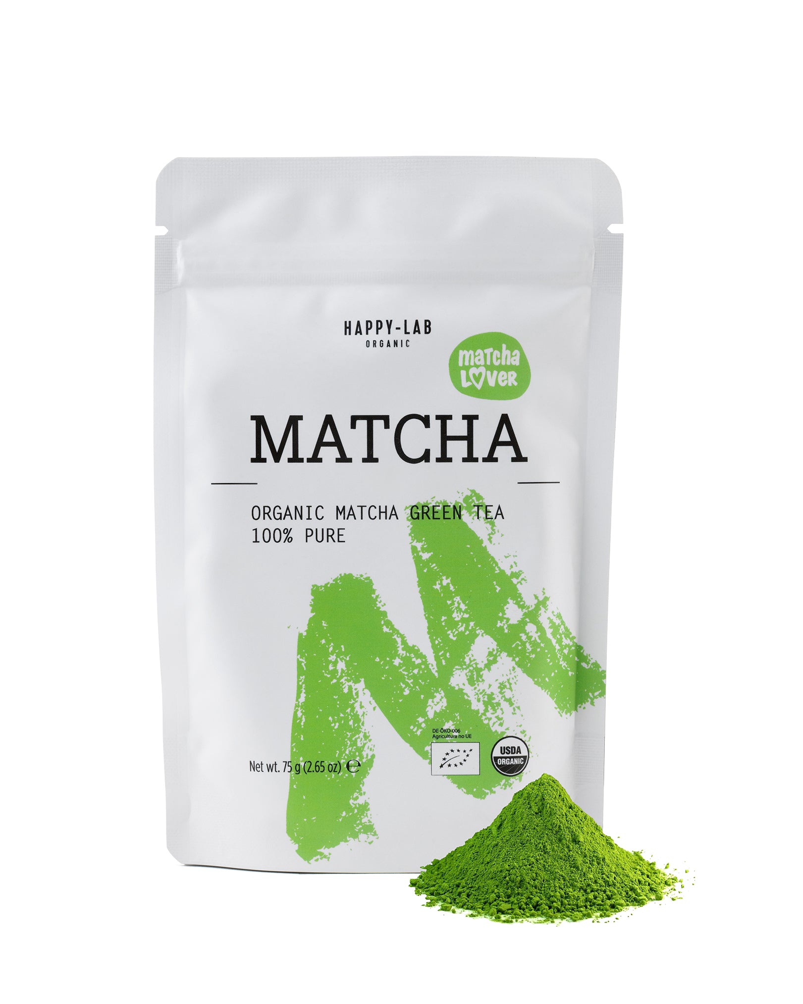 100% Matcha, ultra-fin et écologique Happy-Lab
