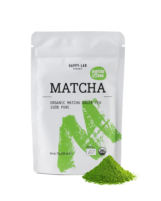 Matcha 100%, ultrafino y ecológico Happy-Lab