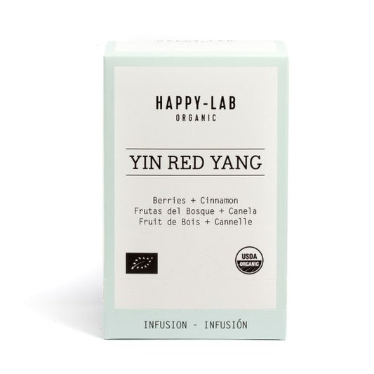 YIN RED YANG – Dispensador 20 sobres - pirámides biodegradables