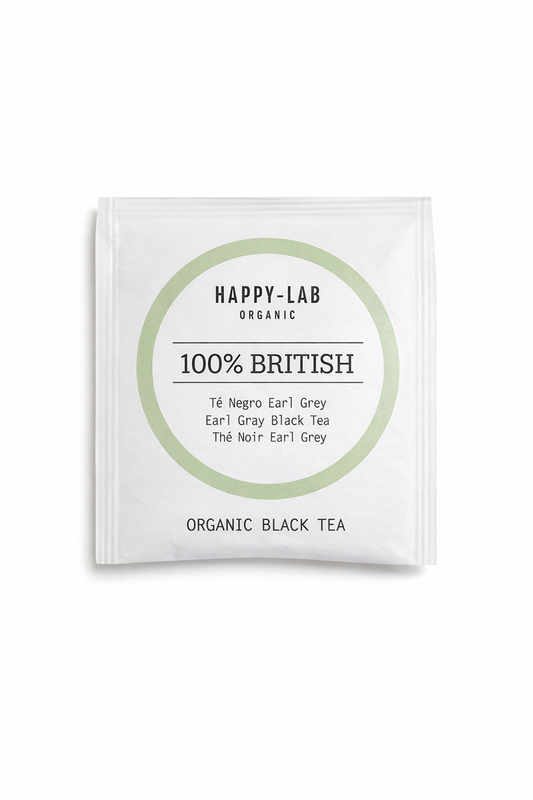 Happy-Lab – 100% BRITISH – Caja 60 sobres - Pirámides biodegradables