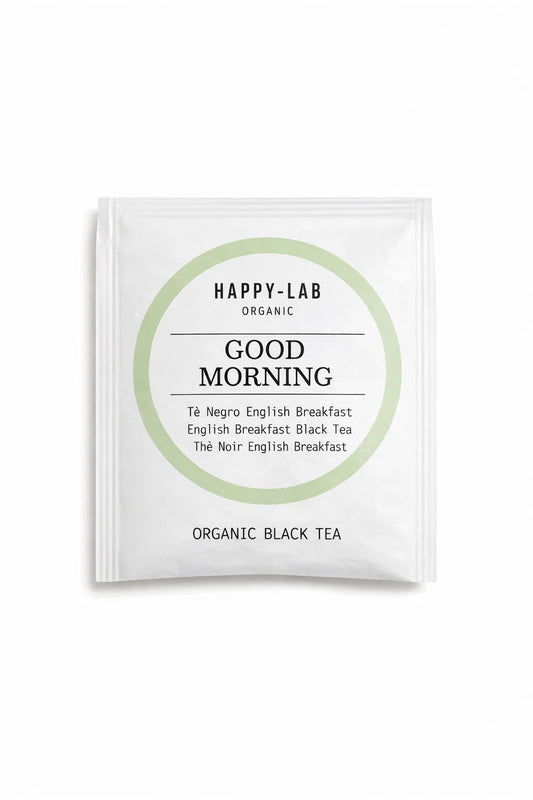 Happy-Lab – GOOD MORNING – Caja 60 sobres - Pirámides biodegradables