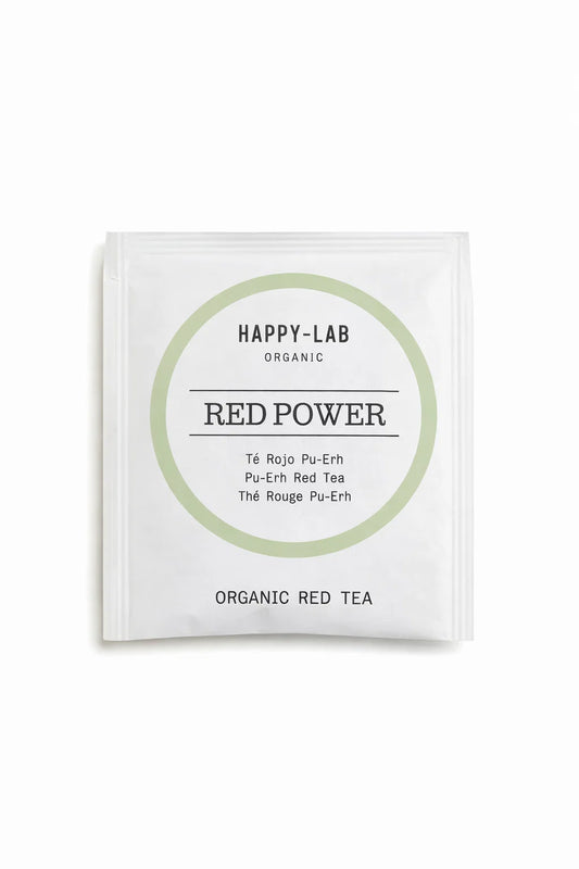 Happy-Lab – RED POWER – Caja 60 sobres - Pirámides biodegradables