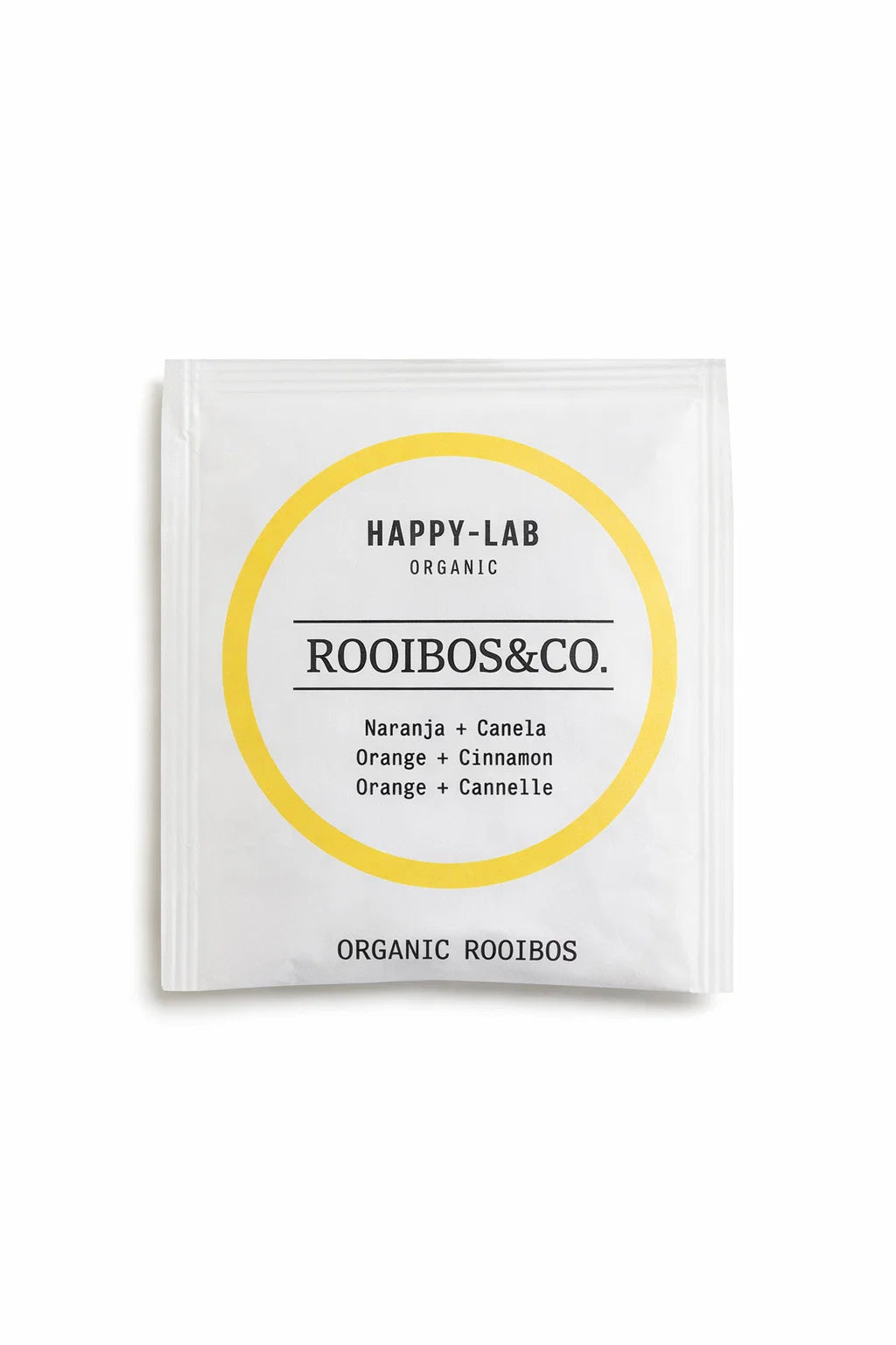 Happy-Lab – ROOIBOS & CO – Caja 60 sobres - Pirámides biodegradables