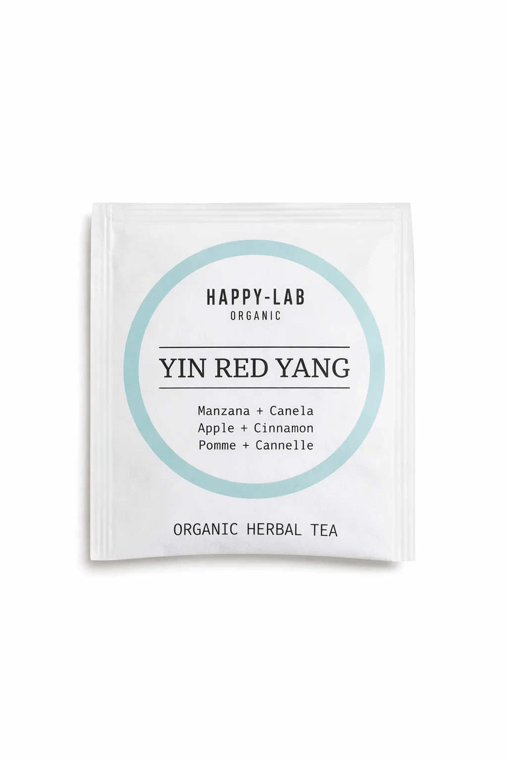 Happy-Lab – YIN RED YANG – Caja 60 sobres - Pirámides biodegradables