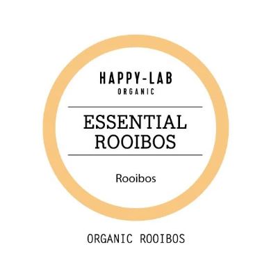 Happy-Lab – ESSENTIAL ROOIBOS – Caja 60 sobres - Pirámides biodegradables