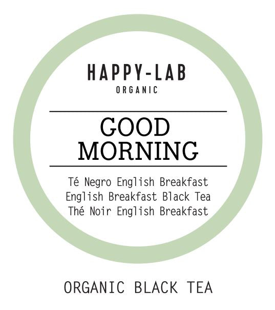 Happy-Lab – GOOD MORNING – Caja 60 sobres - Pirámides biodegradables