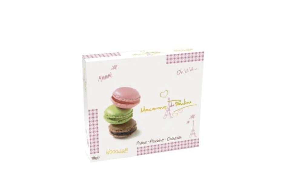 Pauline's macarons | Assorted box 108 g.